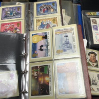 A varied collection of stamped PHQ cards and 1st day covers. NO RESERVE