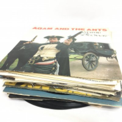 A Collection of singles, including Depeche Mode, ELO, soft cell etc. postage category B