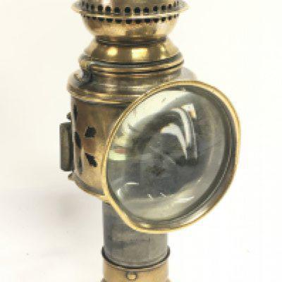 An early ASP brass cycle lamp, mod III. This lot cannot be posted