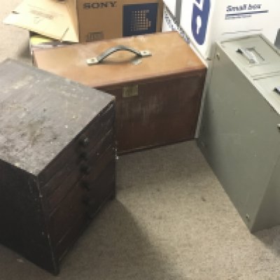 A collection of watch parts including crystals , straps, movements, some watches including a Tissot Seastar, Ricoh, Rooney, Tirza etc. This lot cannot be posted