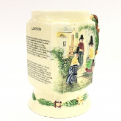 A crown Devon porcelain musical Llwyn On jug. No obvious damage or restoration This lot cannot be posted