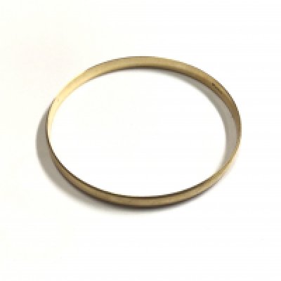 A 9ct gold bangle, approx weight 13.64grams.