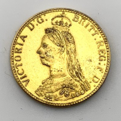 A jewellers copy sovereign (A)