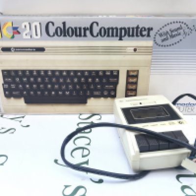 A Boxed Commodore Vic-20 With Cassette Player. No Reserve.