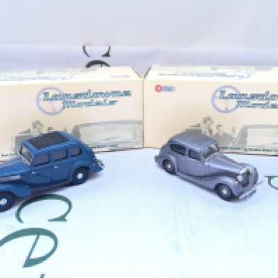 2 X Boxed Lansdowne Models 1/43 Scale. A 1948 Wolseley 18/85 Series III #LDM.42 And A 1945 Sunbeam-Talbot Ten #LDM.46.