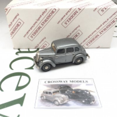 A Boxed Crossway Models Wolseley 8 Saloon. 1/43 Scale.