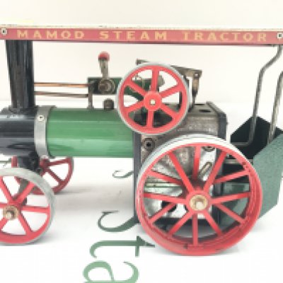 A Mamod Steam Tractor.