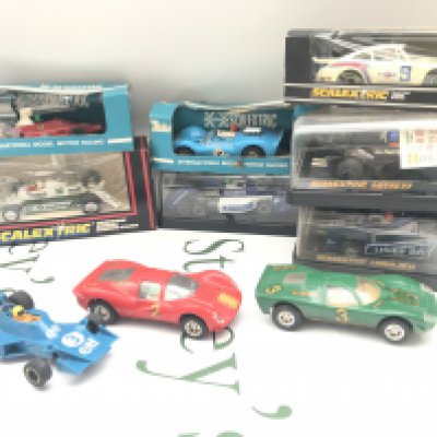 A Collection Of Boxed And Loose Scalextric Cars. Ideal For Spares And Repairs.