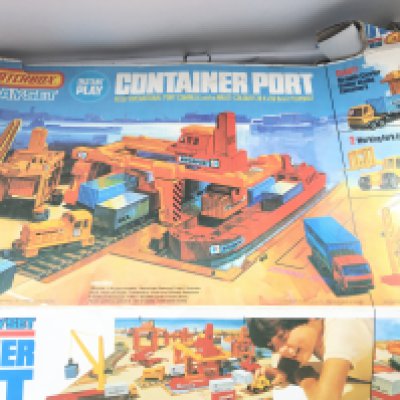 A Boxed Matchbox Container Port. Box Is Worn. Parts Missing. No Reserve.