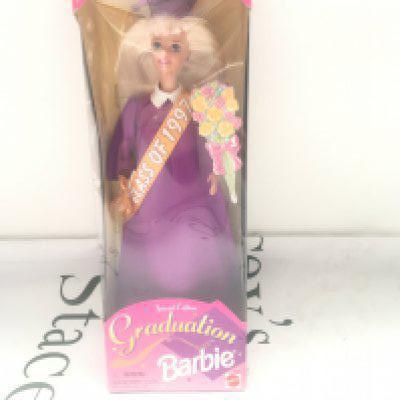 A Boxed Mattel Barbie Class Of 1997 Graduation Doll. Not Removed From Box. No Reserve.