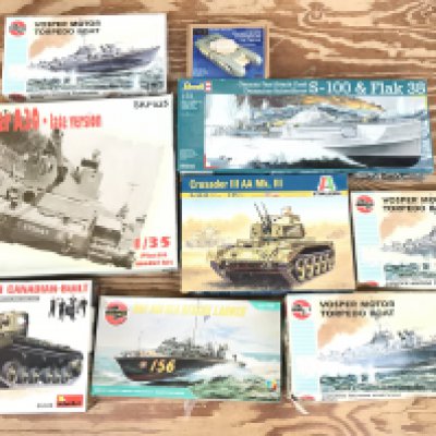 A Collection Of Boxed Model Kits. No Reserve.