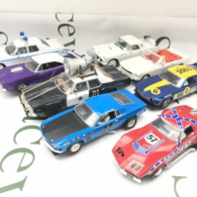 8 Loose Scalextric Cars. No Reserve.