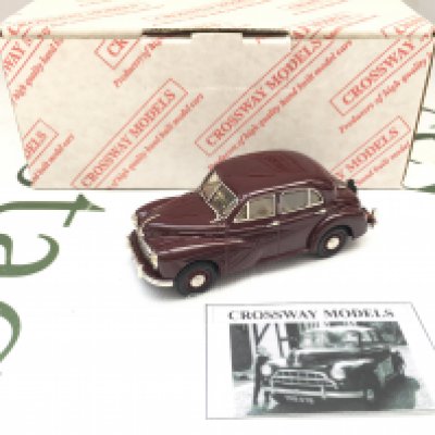 A Boxed Crossway Models Morris Oxford 1/43 Scale.