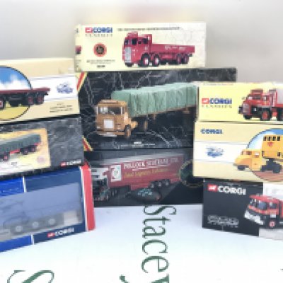 A Collection Of Corgi Classic Haulage Lorrys. No Reserve.