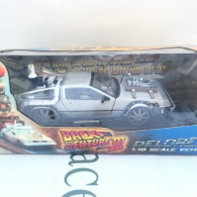 ABoxed Sun Star Back To The Future 3 Delorean 1/18 Scale.