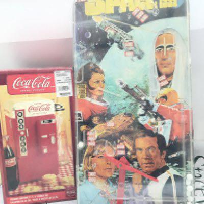 A Collection of Various Toys Including A Boxed K-9 (Box Is Worn). A Space 1999 Bagatelle Pinball. An Early Etch-A-Scetch Etc.