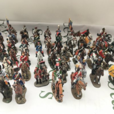 A Collection Of Delprado Mounted Figures. No Reserve.