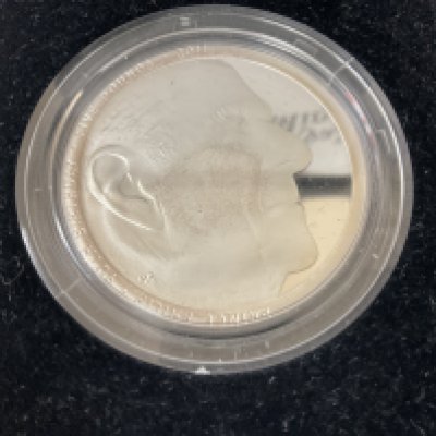 Royal Mint Prince PHilip Duke of Edinburgh 5.00 silver proof 2011 coin. Postage category A.