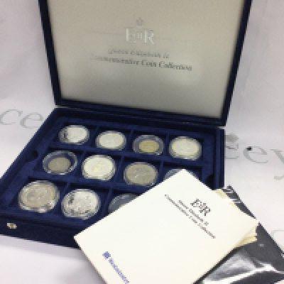 A collection of silver proof coins and other. Postage category B
