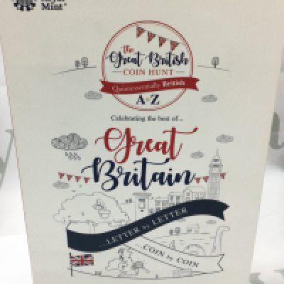 A Royal Mint A to Z set, celebrating the best of Great Britain . Postage category A