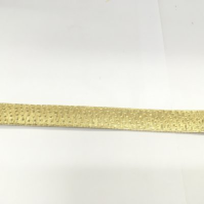 A 14k gold bracelet. 19cm wide and 81.88g