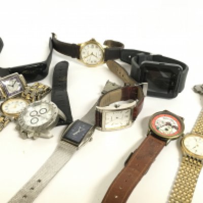 A collection of mixed watches including Limit, Rotary, Moto etc. This lot cannot be posted