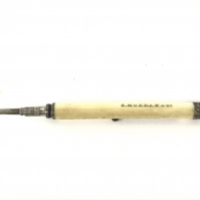 A Sampson Mordan propelling pencil. Postage category A