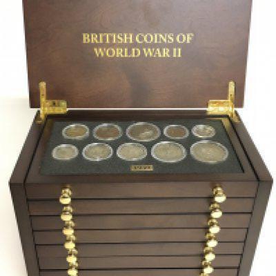 Danbury mint collection, British coins of World War II