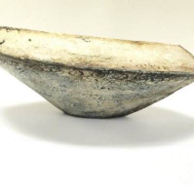 An unusual pottery studio dish