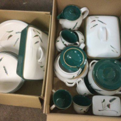 A Denby dinner service. Shipping category D. NO RESERVE