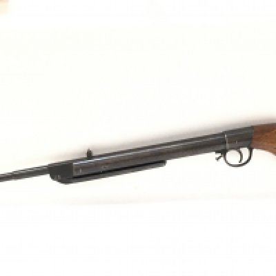 A Haenel mod II DRP 0.22 calibre air rifle, this lot cannot be posted