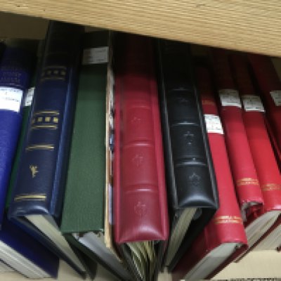 A large collection of first day covers and world stamps.