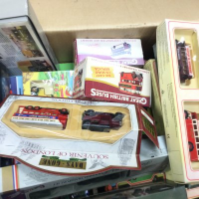 2 Boxes Containing Lledo Days Gone. Atlas buses. Etc. (2).