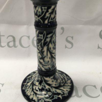 A Moorcroft trial candle stick .22 cm NO RESERVE
