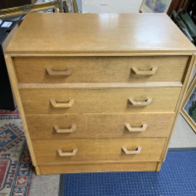 A 1950s G-plan Brandon design chest of drawers. (D)