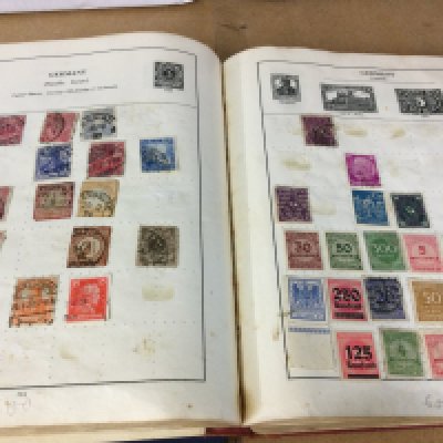 Five Albums containing world stamps various. NO RESERVE