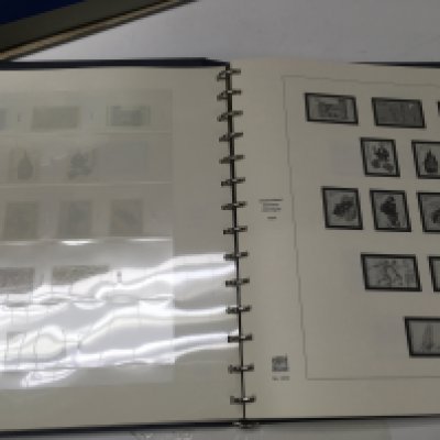 A box containing 1955-1995 inclusive blocks of German presentation packs. NO RESERVE