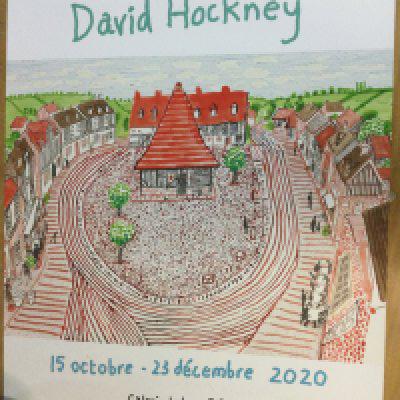 WITHDRAWN - Two posters of David Hockney exhibitions. Shipping category B. NO RESERVE