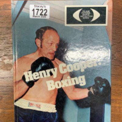 Henry Cooepr boxing annual, signed on title page. Issued by Pelham Pictoral sports.