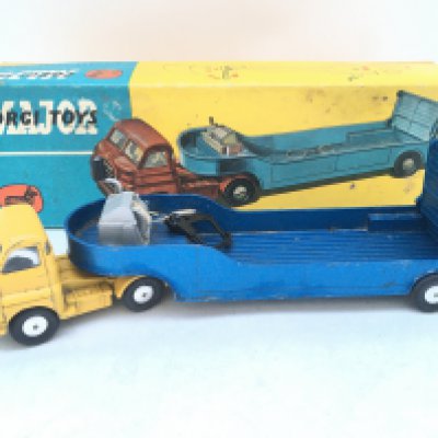 A Boxed Corgi Carrimore Low-Loader #1100.