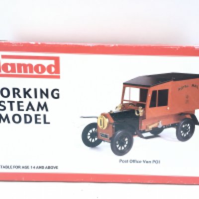 A Boxed Mamod Post Office Van. In Mint Condition.