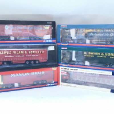 A Collection of 6 Boxed Corgi Haulage Lorrys.