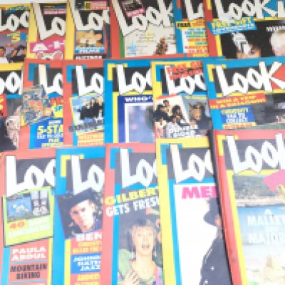 A Collection Of approximately 50 1980s Look In Comics. No Reserve.