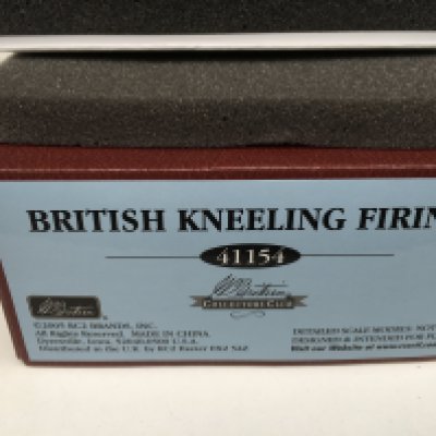 Boxed Britain Minature Military Model set featuring 41154 British Kneeling Firing. No reserve