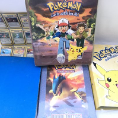 A Collection of Vintage Pokemon Cards.