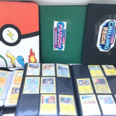 A Large Collection Of Modern Pokemon Cards including some copies