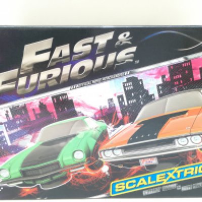 A Boxed Scalextric Fast And Furious Set.