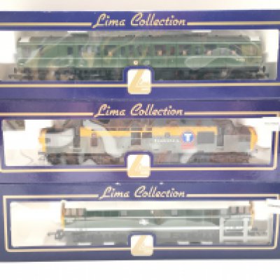3 Boxed Lima 00 Gauge Locomotives. All Diesel.