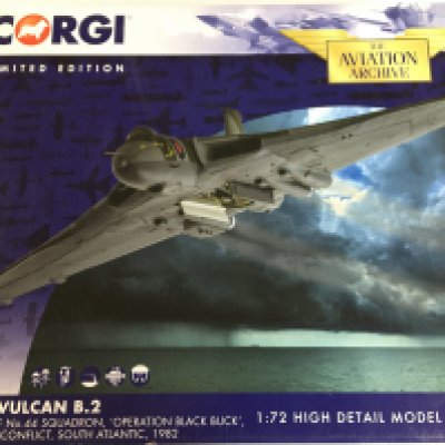 A Boxed Corgi Aviation Archive Avro Vulcan B.2 #AA27203 1/72 Scale No Reserve.