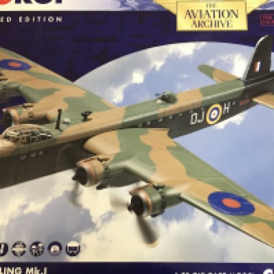 A Boxed Corgi Aviation Archive Short Stirling MK I. 1/72 Scale. #AA39502 No Reserve.